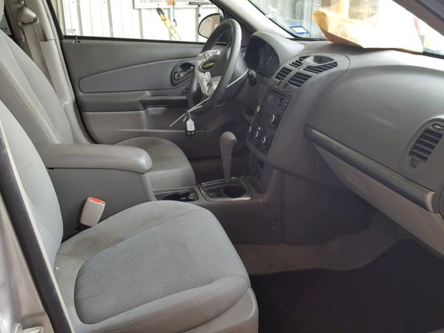 1G1ZS57F87F257920 - 2007 CHEVROLET MALIBU LS SILVER photo 5