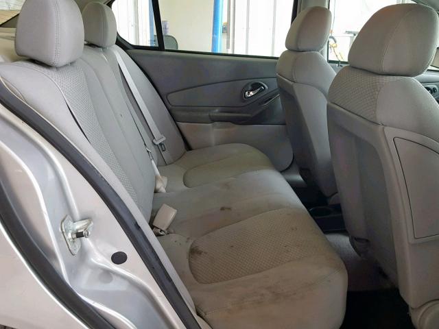 1G1ZS57F87F257920 - 2007 CHEVROLET MALIBU LS SILVER photo 6