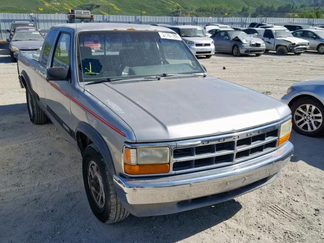 1B7FL23X4NS638849 - 1992 DODGE DAKOTA GRAY photo 1