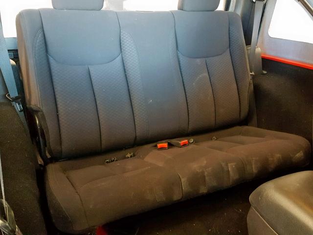 1C4AJWAG9DL579879 - 2013 JEEP WRANGLER S RED photo 6