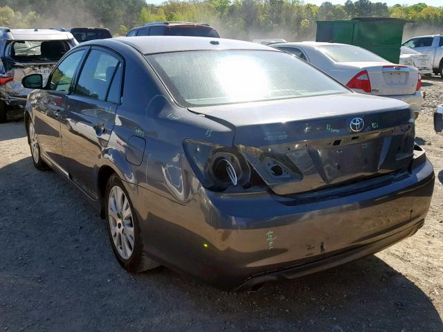 4T1BK3DB7CU449202 - 2012 TOYOTA AVALON BAS GRAY photo 3