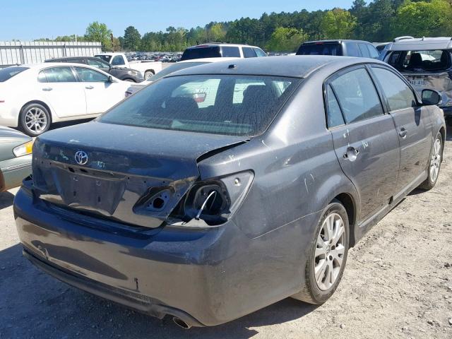 4T1BK3DB7CU449202 - 2012 TOYOTA AVALON BAS GRAY photo 4