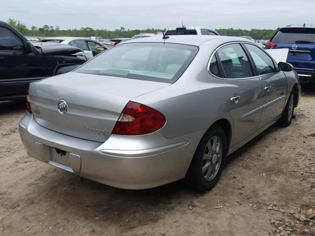 2G4WD582571186839 - 2007 BUICK LACROSSE C SILVER photo 4