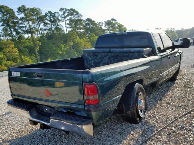 1B7KC2365XJ601498 - 1999 DODGE RAM 2500 GREEN photo 4