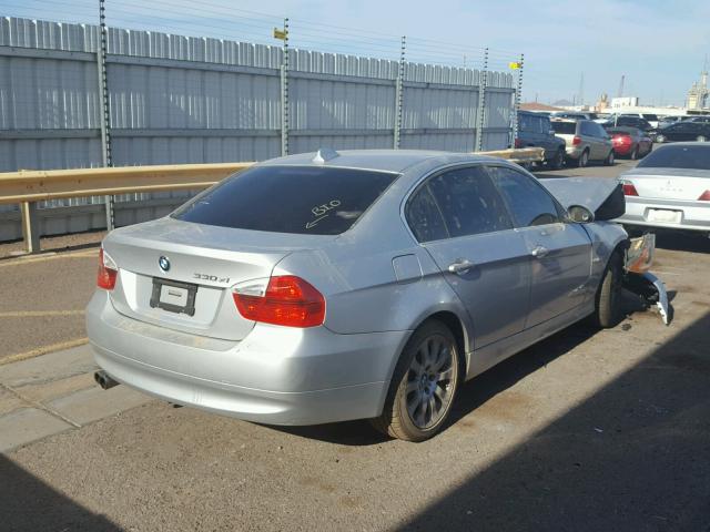 WBAVD33526KV60308 - 2006 BMW 330 XI SILVER photo 4