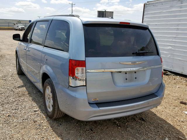 2C4RC1BG9CR361879 - 2012 CHRYSLER TOWN & COU 蓝色 照片 3