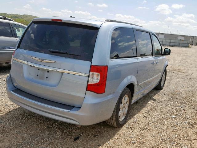 2C4RC1BG9CR361879 - 2012 CHRYSLER TOWN & COU 蓝色 照片 4