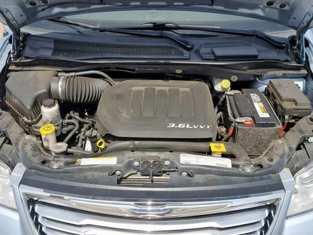 2C4RC1BG9CR361879 - 2012 CHRYSLER TOWN & COU 蓝色 照片 7