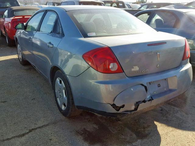 1G2ZF58B974150026 - 2007 PONTIAC G6 VALUE L GRAY photo 3