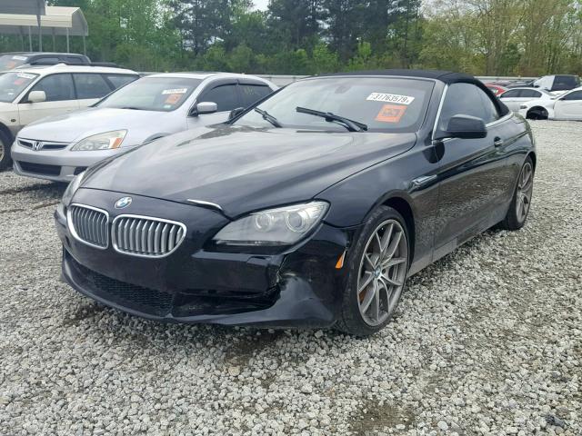 WBALZ3C54CDL71703 - 2012 BMW 650 I BLACK photo 2