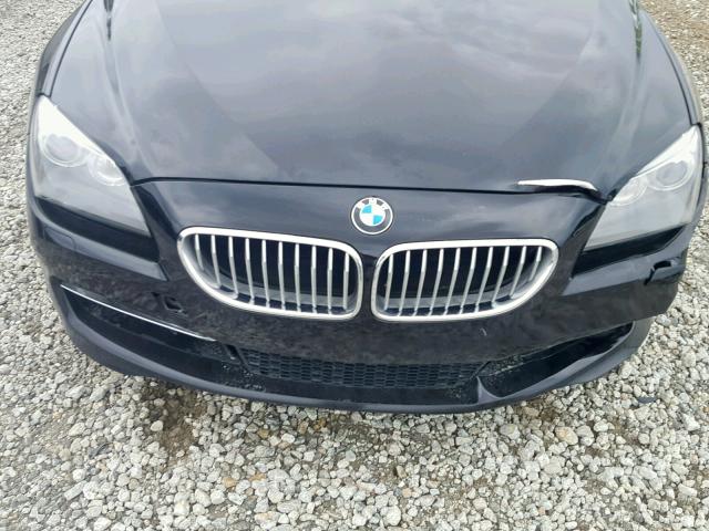 WBALZ3C54CDL71703 - 2012 BMW 650 I BLACK photo 9