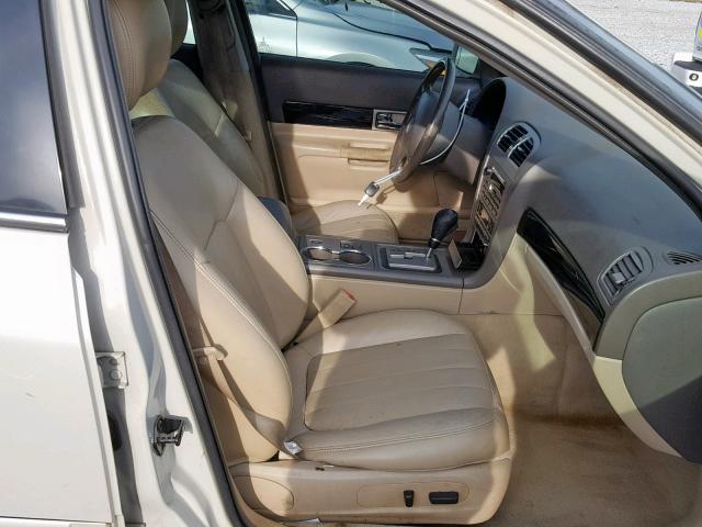 1LNHM86S45Y644961 - 2005 LINCOLN LS TAN photo 5