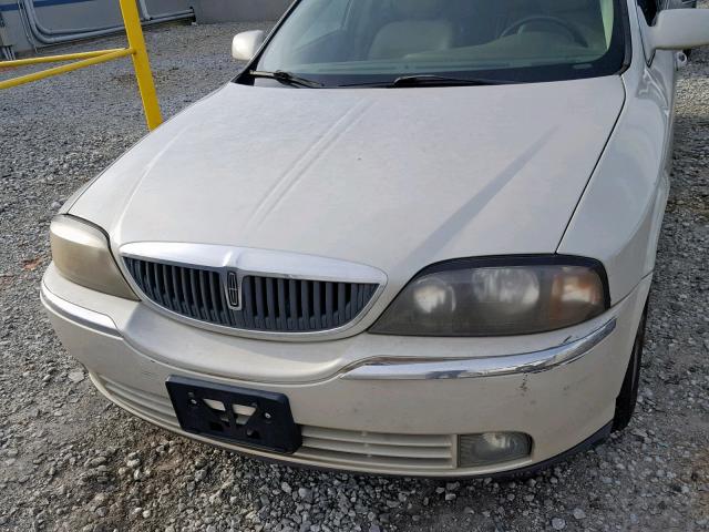 1LNHM86S45Y644961 - 2005 LINCOLN LS TAN photo 9