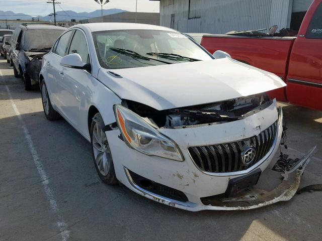 2G4GR5EX3G9162272 - 2016 BUICK REGAL PREM WHITE photo 1