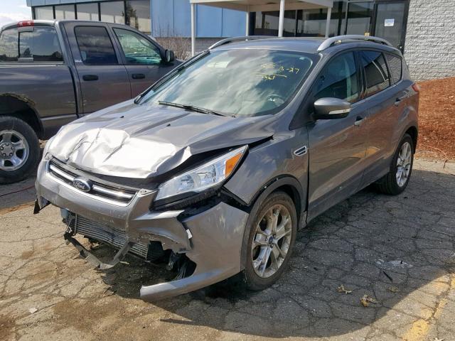 1FMCU0J98EUD91277 - 2014 FORD ESCAPE TIT GRAY photo 2