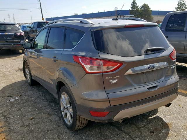 1FMCU0J98EUD91277 - 2014 FORD ESCAPE TIT GRAY photo 3