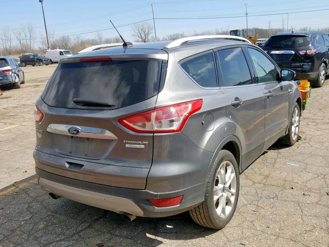 1FMCU0J98EUD91277 - 2014 FORD ESCAPE TIT GRAY photo 4