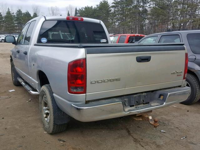 1D7HU18N63J615234 - 2003 DODGE RAM GRAY photo 3