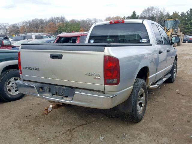 1D7HU18N63J615234 - 2003 DODGE RAM GRAY photo 4