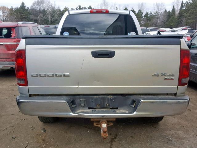 1D7HU18N63J615234 - 2003 DODGE RAM GRAY photo 9