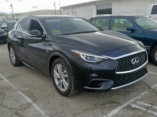 SJKCH5CP8JA049404 - 2018 INFINITI QX30 BASE BLACK photo 1