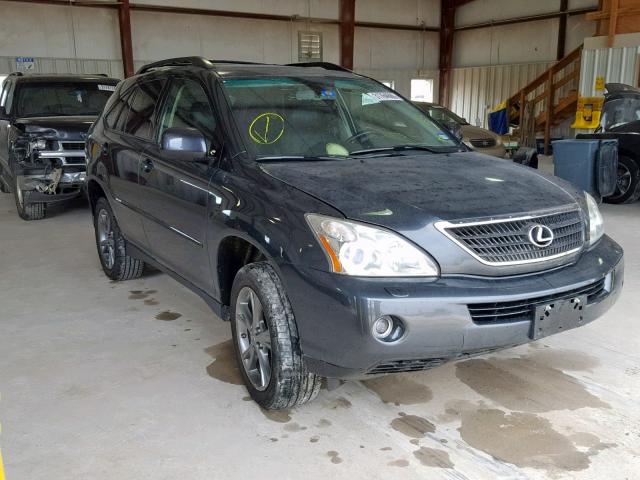 JTJGW31U072004223 - 2007 LEXUS RX 400H GRAY photo 1