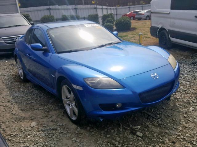 JM1FE173260205295 - 2006 MAZDA RX8 BLUE photo 1