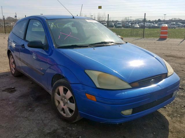 3FAFP31312R155889 - 2002 FORD FOCUS ZX3 BLUE photo 1