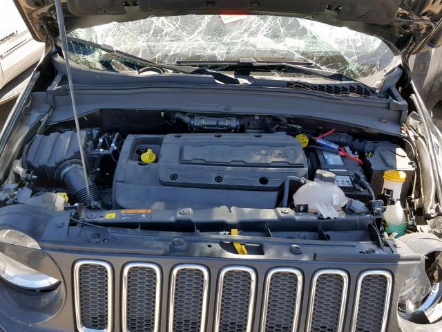 ZACCJAAH3HPF97008 - 2017 JEEP RENEGADE S 黑色 照片 7