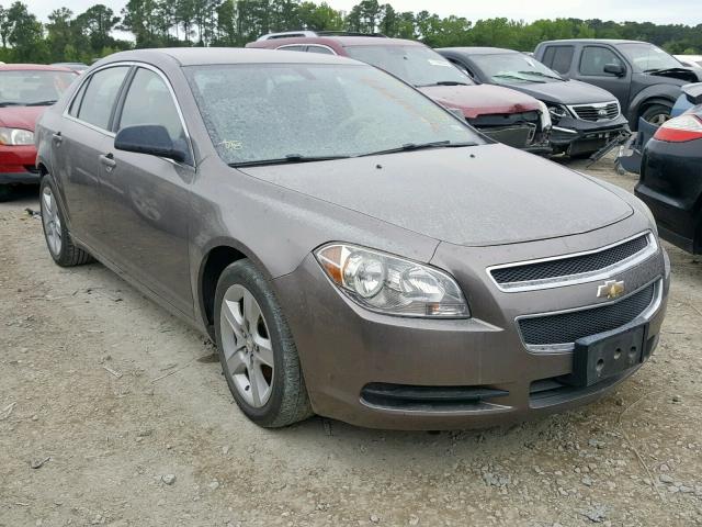 1G1ZA5E03AF183704 - 2010 CHEVROLET MALIBU LS BROWN photo 1