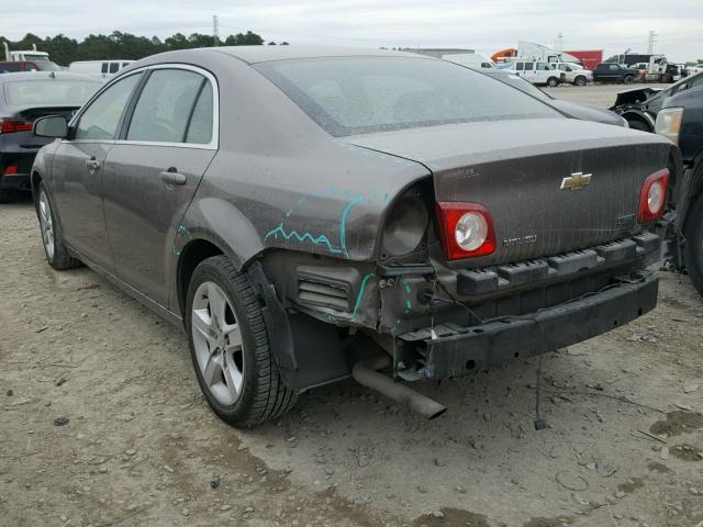 1G1ZA5E03AF183704 - 2010 CHEVROLET MALIBU LS BROWN photo 3