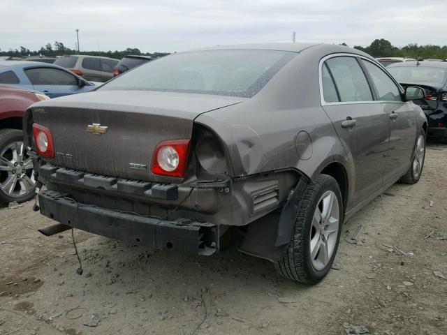 1G1ZA5E03AF183704 - 2010 CHEVROLET MALIBU LS BROWN photo 4