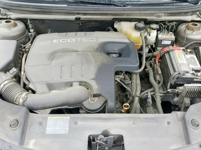 1G1ZA5E03AF183704 - 2010 CHEVROLET MALIBU LS BROWN photo 7