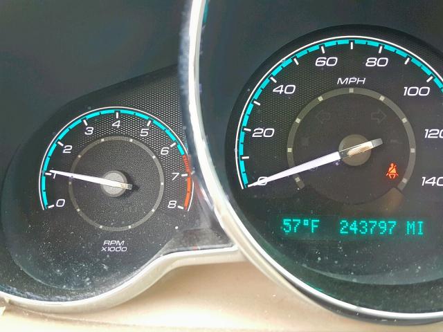 1G1ZA5E03AF183704 - 2010 CHEVROLET MALIBU LS BROWN photo 8