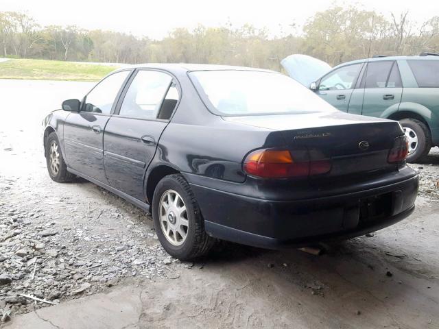 1G1NE52J2X6248003 - 1999 CHEVROLET MALIBU LS BLACK photo 3