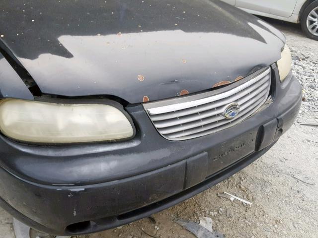 1G1NE52J2X6248003 - 1999 CHEVROLET MALIBU LS BLACK photo 9