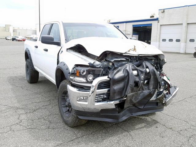 3C6UD5DL1CG175842 - 2012 DODGE RAM 2500 S WHITE photo 1