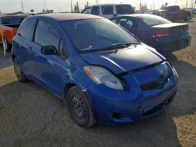 JTDJT903895258051 - 2009 TOYOTA YARIS BLUE photo 1