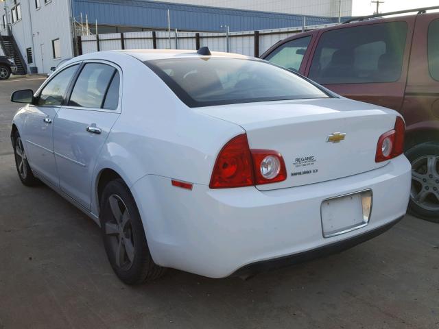 1G1ZC5E04CF346616 - 2012 CHEVROLET MALIBU 1LT თეთრი ფოტო 3