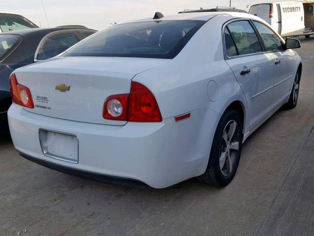 1G1ZC5E04CF346616 - 2012 CHEVROLET MALIBU 1LT თეთრი ფოტო 4