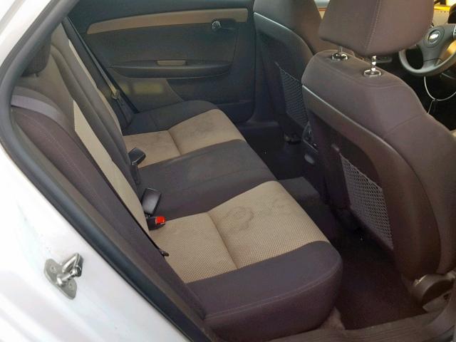 1G1ZC5E04CF346616 - 2012 CHEVROLET MALIBU 1LT თეთრი ფოტო 6