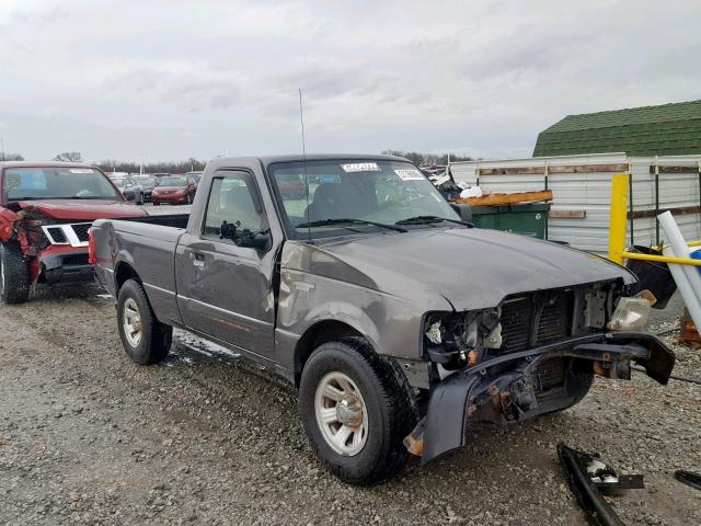 1FTYR10D28PB02940 - 2008 FORD RANGER GRAY photo 1