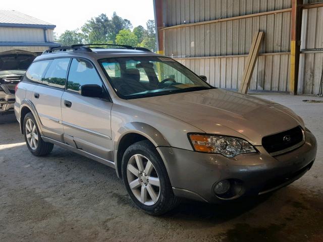 4S4BP61C667355881 - 2006 SUBARU LEGACY OUT SILVER photo 1