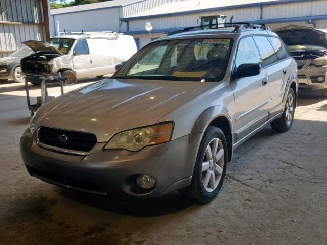 4S4BP61C667355881 - 2006 SUBARU LEGACY OUT SILVER photo 2