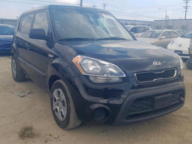 KNDJT2A56D7749366 - 2013 KIA SOUL BLACK photo 1