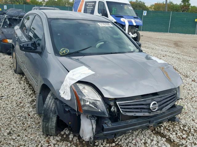 3N1AB6AP8AL646634 - 2010 NISSAN SENTRA 2.0 GRAY photo 1