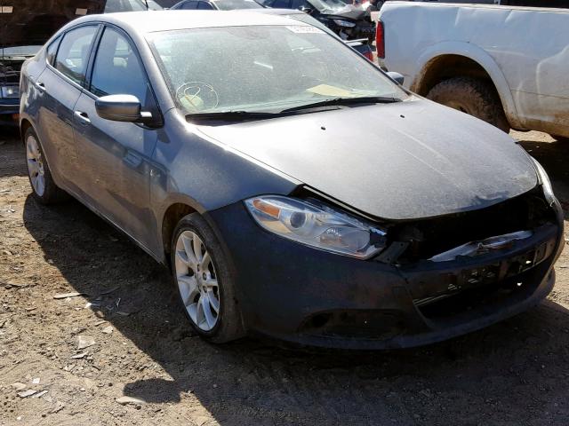 1C3CDFBH7DD700804 - 2013 DODGE DART SXT GRAY photo 1