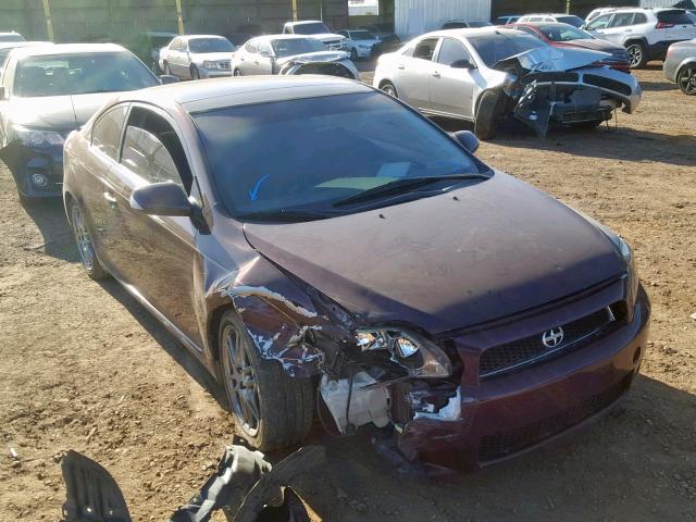 JTKDE167750003247 - 2005 TOYOTA SCION TC მუქწითელი ფოტო 1