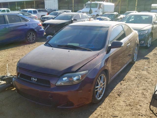 JTKDE167750003247 - 2005 TOYOTA SCION TC მუქწითელი ფოტო 2