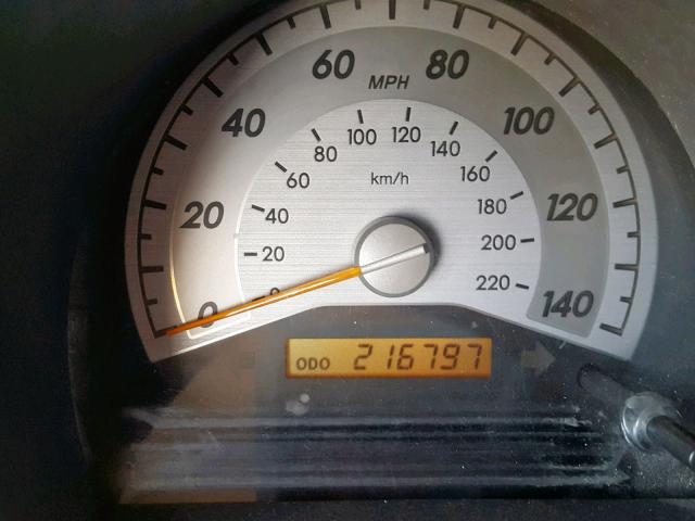 JTKDE167750003247 - 2005 TOYOTA SCION TC მუქწითელი ფოტო 8